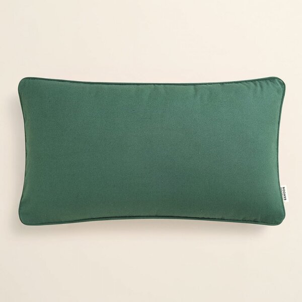 Elegantná obliečka na vankúš v zelenej farbe 30 x 50 cm