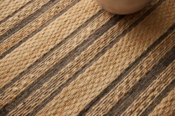Diamond Carpets India , Ručne viazaný kusový koberec Agra Terrain DE 2281 Natural Mix, 80x150, béžová, chodba / predsieň
