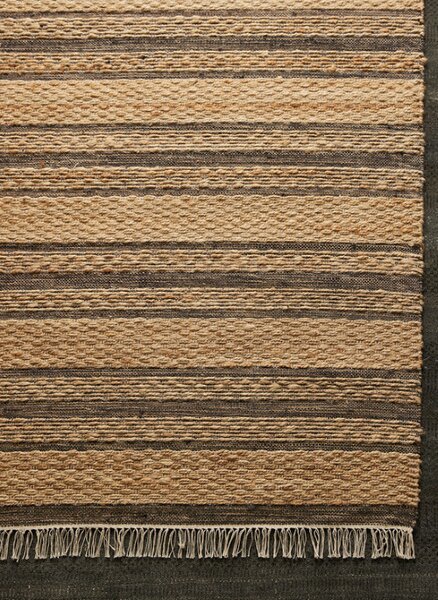 Diamond Carpets India , Ručne viazaný kusový koberec Agra Terrain DE 2281 Natural Mix, 80x150, béžová, chodba / predsieň