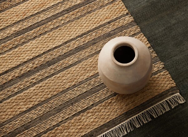 Diamond Carpets India , Ručne viazaný kusový koberec Agra Terrain DE 2281 Natural Mix, 80x150, béžová, chodba / predsieň
