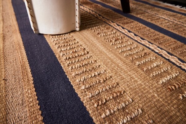 Diamond Carpets India , Ručne viazaný kusový koberec Agra Fort DE 2285 Natural Mix, 80x150, béžová, chodba / predsieň