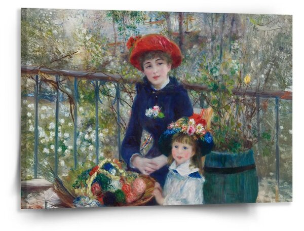 Sablio Obraz Dve sestry (Na terase) - Pierre-Auguste Renoir - 150x110 cm