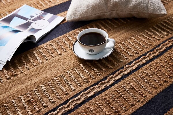 Diamond Carpets India , Ručne viazaný kusový koberec Agra Fort DE 2285 Natural Mix, 80x150, béžová, chodba / predsieň