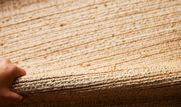 Diamond Carpets India , Ručne viazaný kusový koberec Mykonos DE 2007 Natural Mix, 80x150, béžová, chodba / predsieň