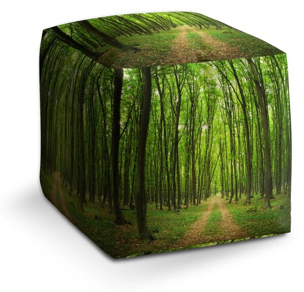 Sablio Taburet Cesta v lese - 40x40x40 cm