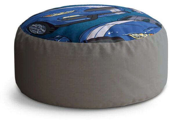 Sablio Taburet Circle Mustang Pattern: 38x48 cm
