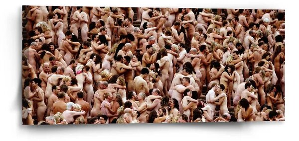 Sablio Obraz Nahí ľudia - 110x50 cm