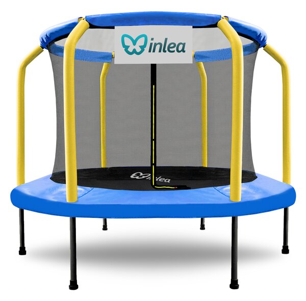 INLEA ULTIMATE Jump Trampolína 150 cm s vnútornou ochrannou sieťou - modrá