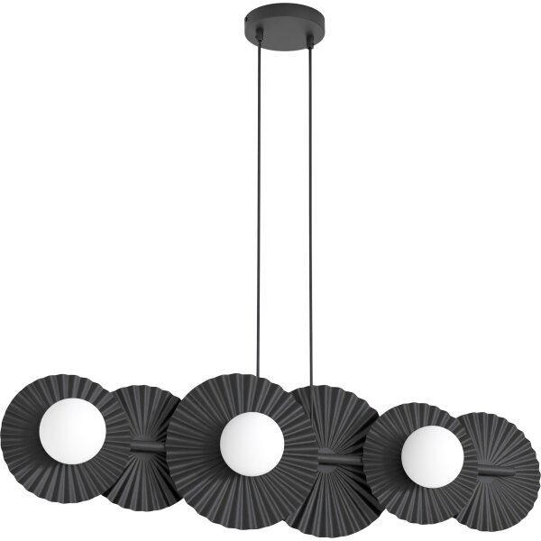 Závesný luster na lankách UMBRA 6xG9/8W/230V čierny
