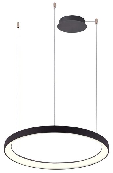 Azzardo Azzardo AZ5022-LED Stmievateľný luster na lanku AGNES LED/60W/230V pr. 78 cm čierna AZ5022 + záruka 3 roky zadarmo