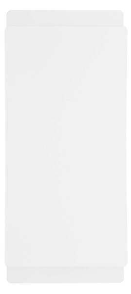EGLO Vonkajšie nástenné svietidlo Verdolino, biela, výška 28 cm, kov, Biela / opálová, kov, Moderný, Nástenné svietidlo