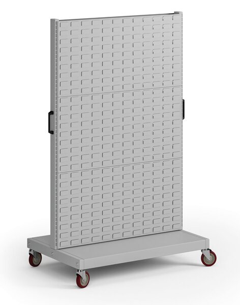 Mobilný stojan, 6x panel na boxy, 960 x 640 x 1605 mm