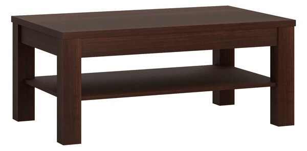 KONFERENČNÝ STOLÍK, farba vlašského orecha, kompozitné drevo, 110/43/67 cm Venda - Stolíky do obývačky