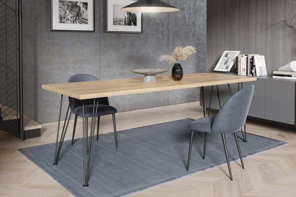 Rozkladací jedálenský stôl EDISON 120/240 x 80