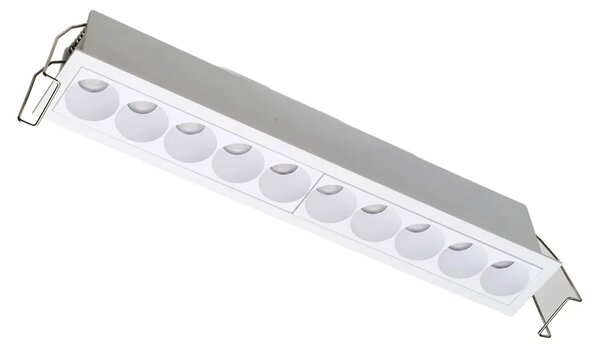 Minimalistické podhľadové svietidlo do sadrokartonu Tetris 28 20W CCT biele