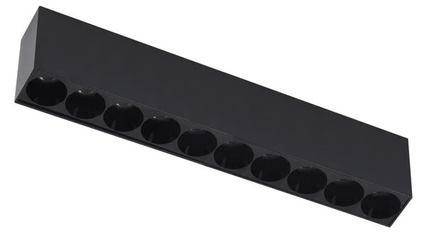 Minimalistické podhľadové svietidlo Tetris 26 20W CCT čierna