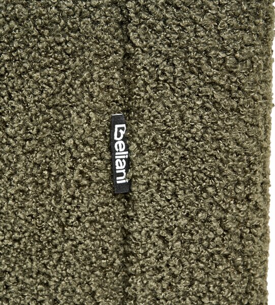Posteľ čalúnená tmavozelená buklé 90 x 200 cm rám postele s roštom bez čela spálňa moderný minimalistický štýl