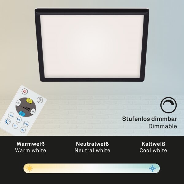 Briloner 7082-015 - LED Stmievateľné stropné svietidlo SLIM LED/22W/230V + DO