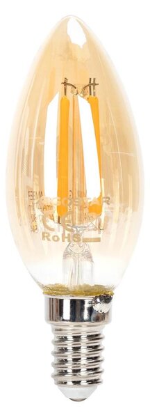 LED Stmievateľná žiarovka FILAMENT C35 E14/4W/230V 2200K - Aigostar