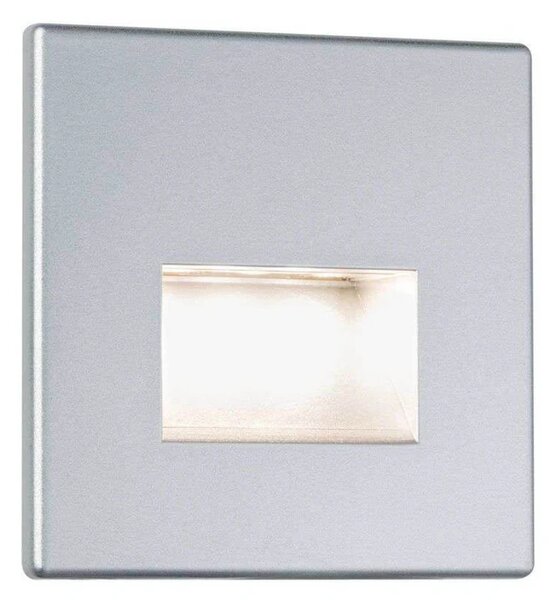 Paulmann - Edge Quadro LED Vstavané Nástenné Svietidlo Square Matt Chrome