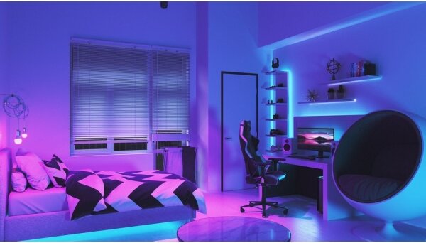 Nanoleaf NL55-0001LS-1M - LED RGB Rozširujúci stmievateľný pásik 1 m LED/23W/230V