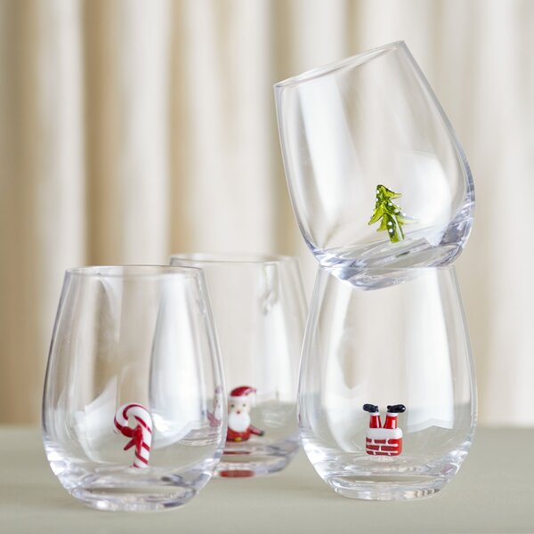 Vianočné poháre Misa 560 ml – set 4 ks