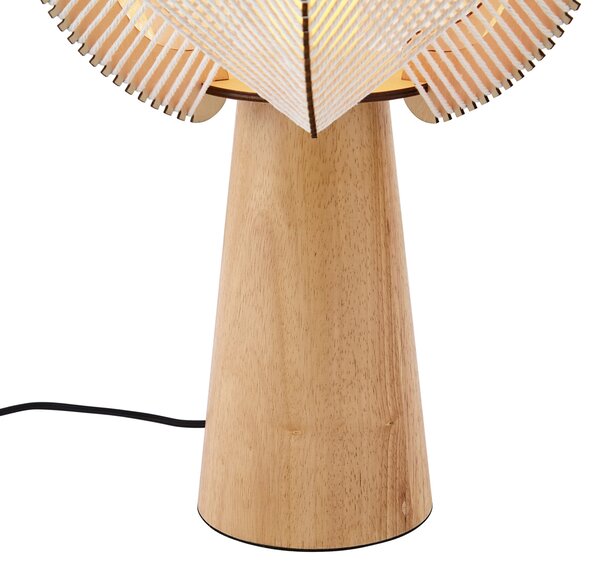 Japandi stolná lampa béžová 45 cm - Gertie