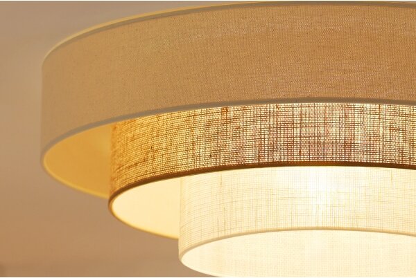 Brilagi-LED Stropné svietidlo DENVER LUNETA LED/12W/230V pr. 60 cm béžová/krémová