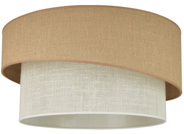 Brilagi - Stropné svietidlo SHINE 1xE27/15W/230V pr. 50 cm béžová/krémová