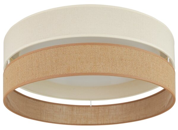 Brilagi - LED Stropné svietidlo ROYAL YUTE LED/24W/230V pr. 45 cm béžová/krémová