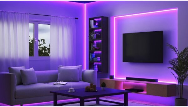 WiZ - RGBW LED Stmievateľný pás 4m LED/6,5/230V 2700-6500K Wi-Fi