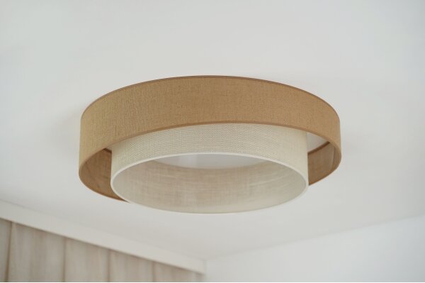 Brilagi - LED Stropné svietidlo SHINE LED/24W/230V pr. 60 cm béžová/krémová