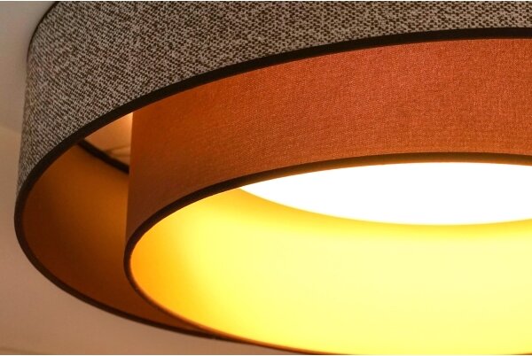 Brilagi - LED Stmievateľné svietidlo VEGAS SHINE LED/24W/230V pr. 60 cm hnedá + DO