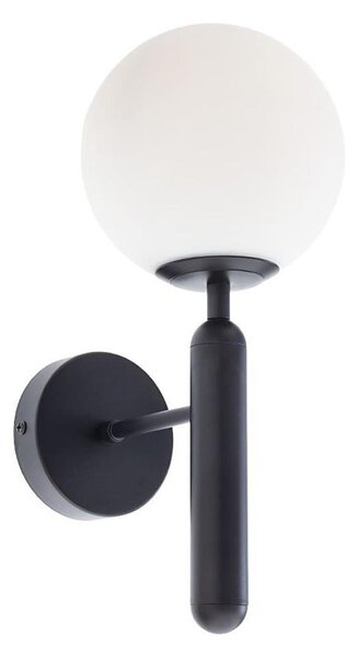 Redo 01-3127 - Nástenná lampa HAIKU 1xE14/28W/230V čierna