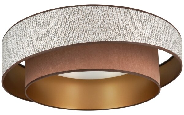 Brilagi - LED Stmievateľné svietidlo VEGAS SHINE LED/24W/230V pr. 60 cm hnedá + DO