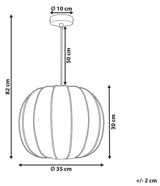 Závesná lampa biela nylon látkové tienidlo osvetlenie moderný štýl obývacia izba