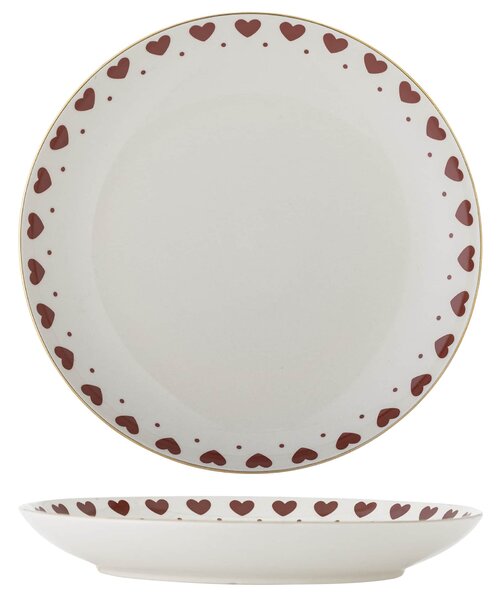 Kameninový tanier Jolly Red Ø 26,5 cm