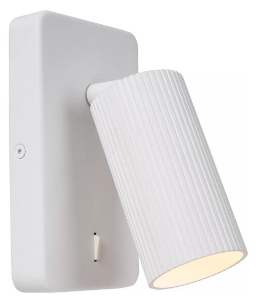 Lucide 09239/11/31 - Nástenné bodové svietidlo CLUBS 1xGU10/40W/230V biela