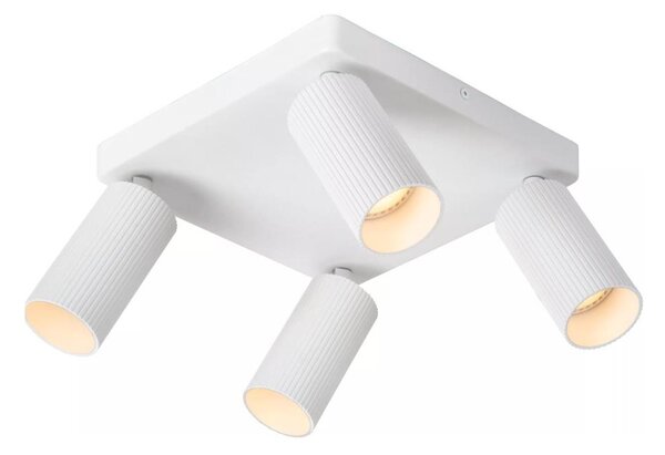 Lucide 09939/14/31 - Bodové svietidlo CLUBS 4xGU10/40W/230V biela