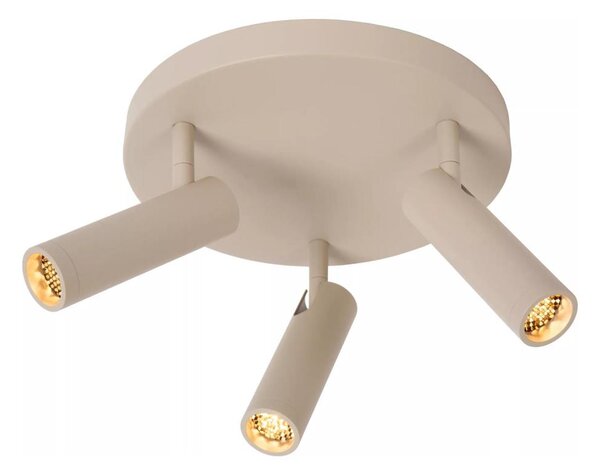 Lucide 22974/13/41 - Bodové svietidlo GRADO 3xGU10/12W/230V béžové