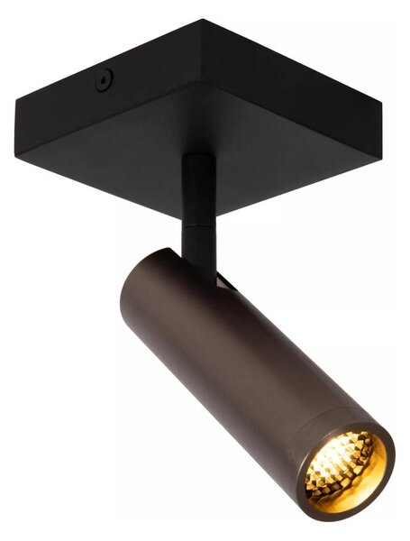 Lucide 22974/01/15 - Bodové svietidlo GRADO 1xGU10/40W/230V hnedá/čierna