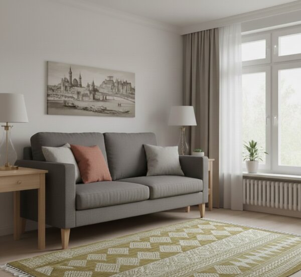 Koberec LEURA 120 x 180 cm z pravej bavlny