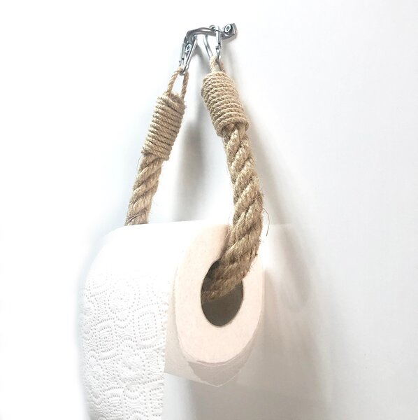 ASIR Držiak toaletného papiera ROPE konope