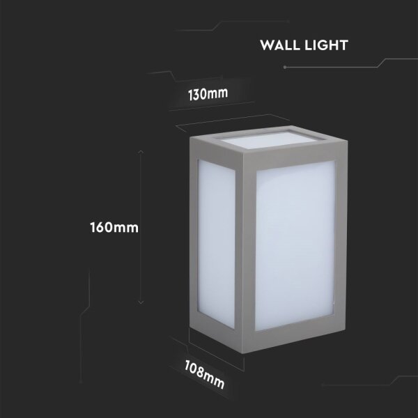 Vonkajšie nástenné LED svietidlo LED/12W/230V 4000K IP65