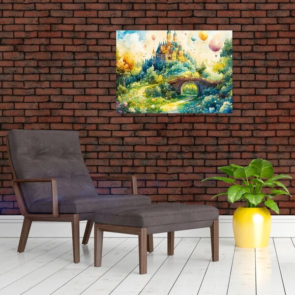 Obraz - Rozprávkový zámok (70x50 cm)