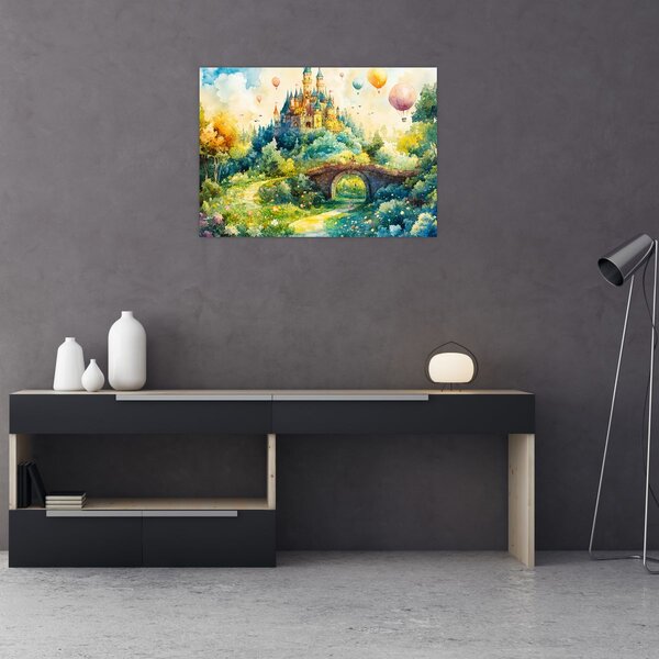 Obraz - Rozprávkový zámok (70x50 cm)