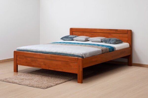 BMB KARLO FAMILY - masívna buková posteľ 120 x 200 cm