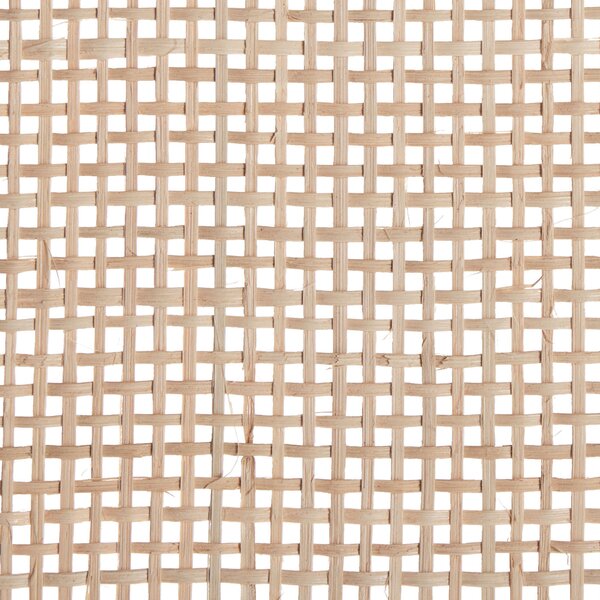 Kúpeľňová skrinka na stenu svetlé drevo drevotrieska ratanové čelo 40 x 60 cm boho dizajn