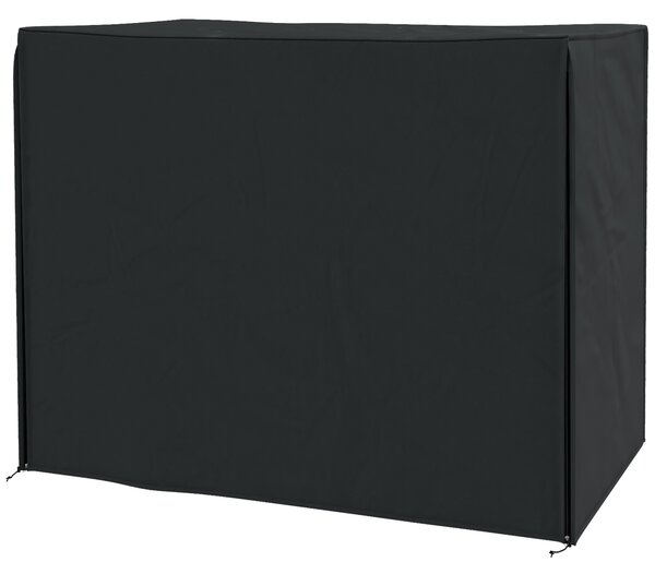 OUTSUNNY Poťah hojdačky Hollywood vodotesný s UV ochranou 220 x 172 x 125 cm sivý