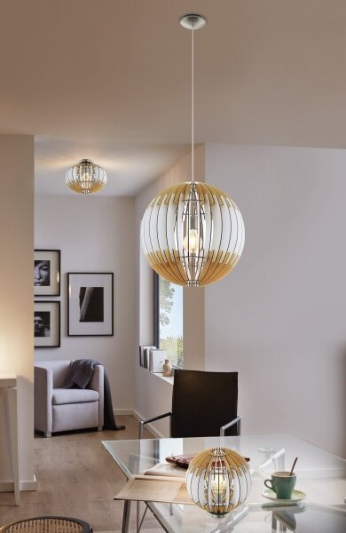 Eglo 32844 - Stropné svietidlo OLMERO 1 1xE27/60W/230V